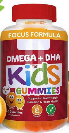 OMEGA+DHA for Kids Gummies