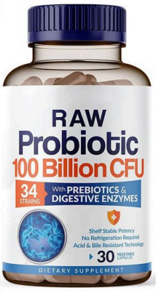 RAW Probiobic 100 Billion CFU
